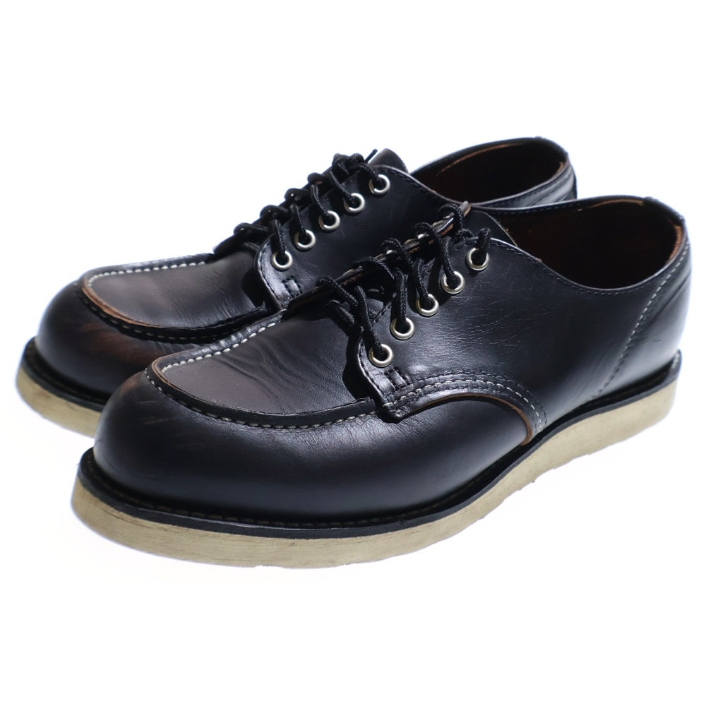 RED WING(レッド ウイング) Classic Moc Oxford 8090 クラシックモック オックスフォード レザーシューズ ブーツ ブラック 茶芯 US9.5