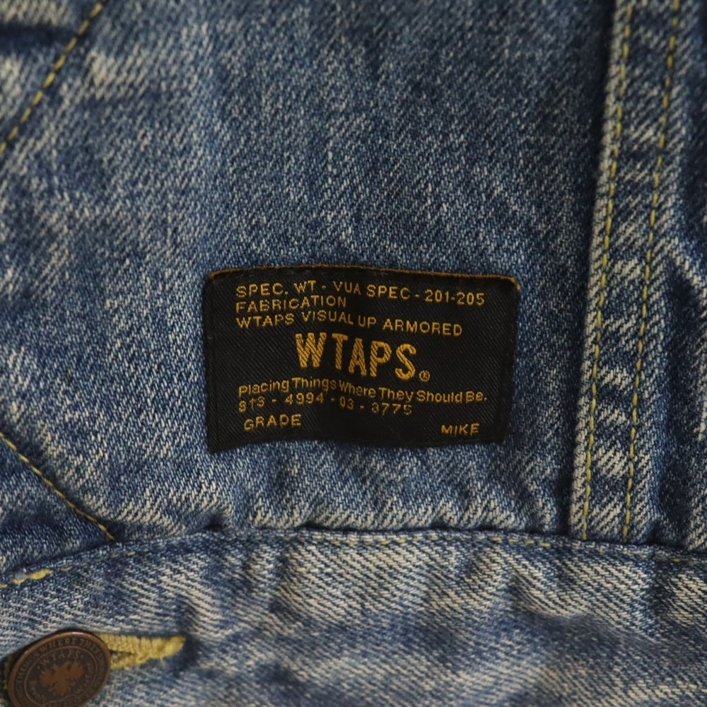 WTAPS(ダブルタップス) 11AW WAY OF LIFE 裏地スターデザイン デニムジャケット アウター 112GWDT-JKM01 インディゴ