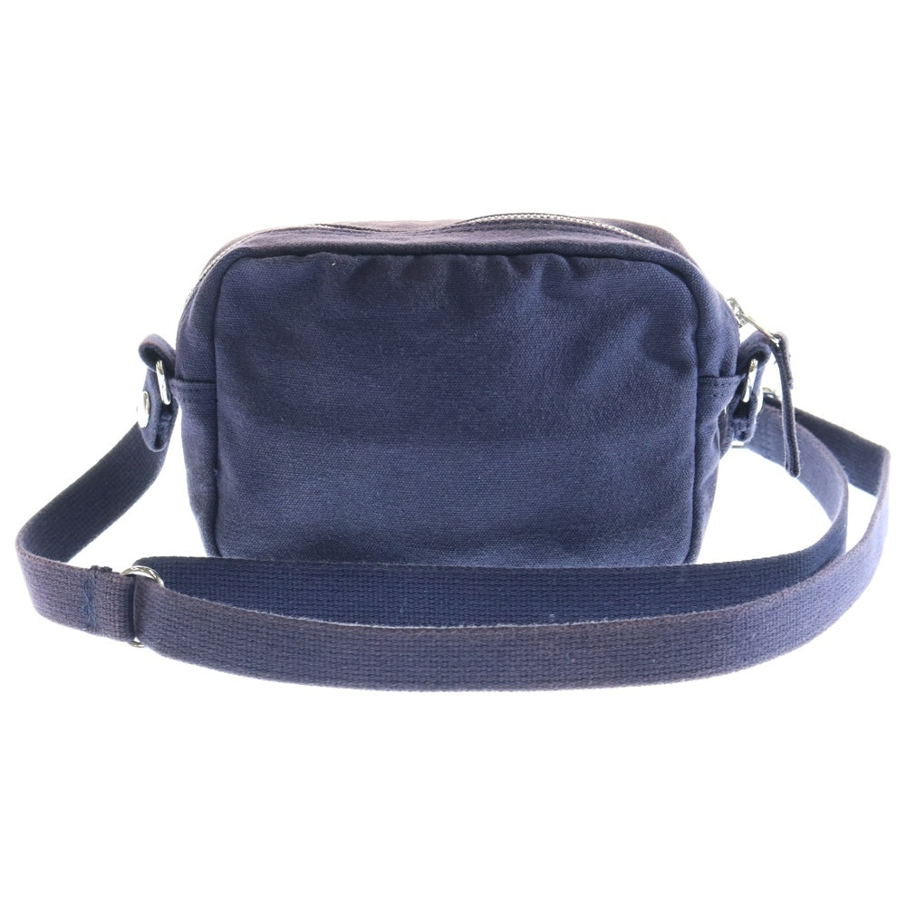 STUSSY(ステューシー) CANVAS POUCH ロゴ キャンバス ポーチ ショルダーバッグ ネイビー 134255