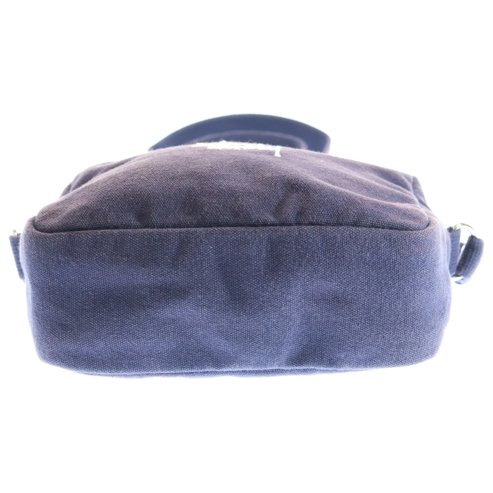 STUSSY(ステューシー) CANVAS POUCH ロゴ キャンバス ポーチ ショルダーバッグ ネイビー 134255