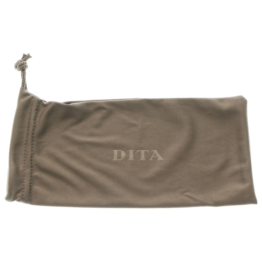 DITA(ディータ) LINRCON スクエアーフレーム メガネ アイウェア 眼鏡 ブラック/ゴールド DTX167--A-02