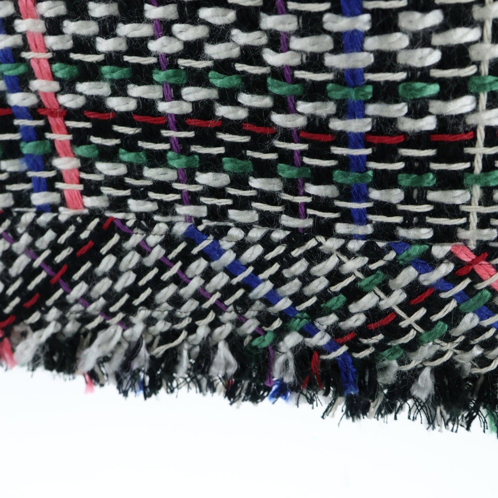 Sacai(サカイ) フロントポケット フリンジノースリーブワンピース ドレス レディース ブラック 17-02927