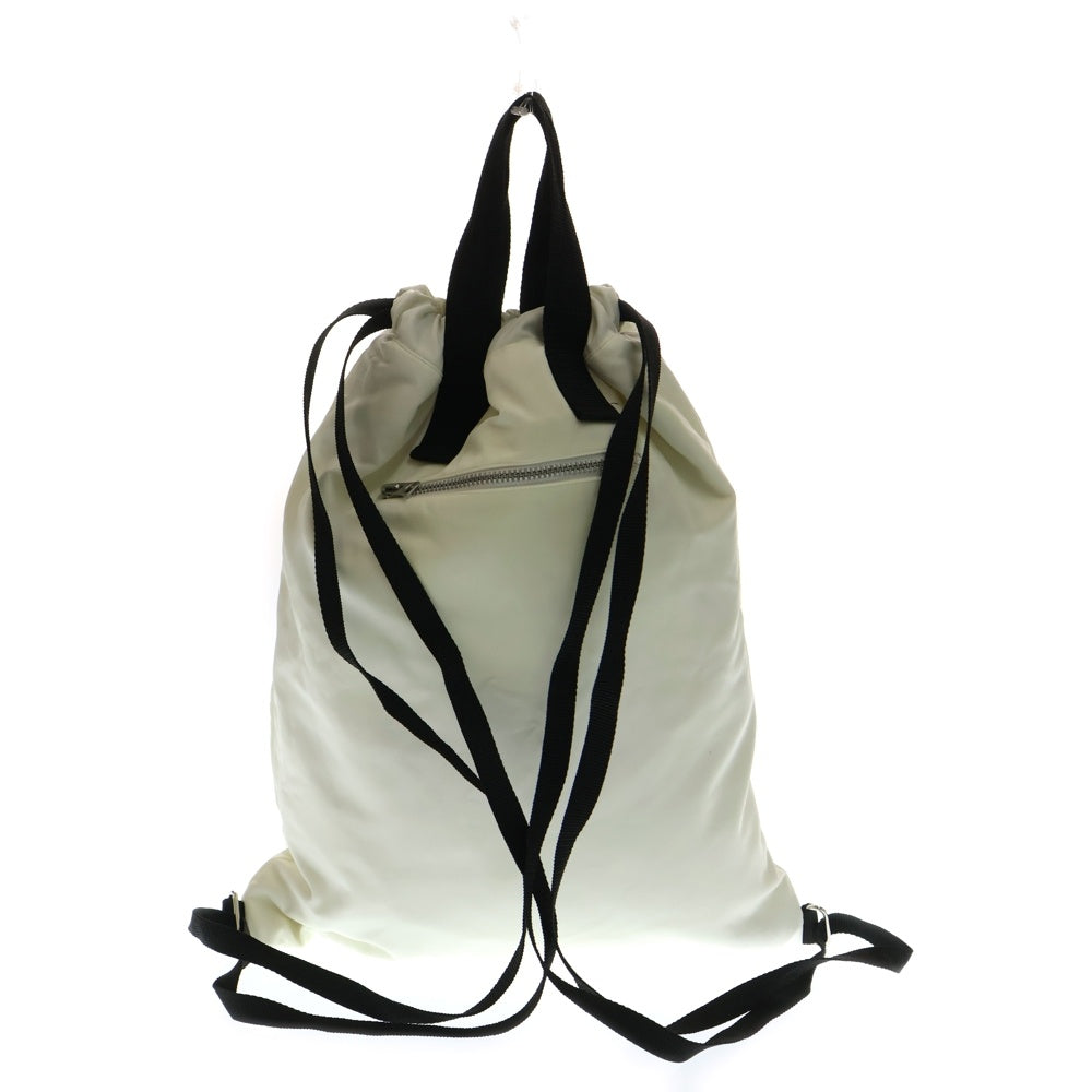 Sacai(サカイ) 22SS Reversible Knappsack リバーシブルナップサック バンダナ総柄トートバッグ 巾着 レッド/ホワイト