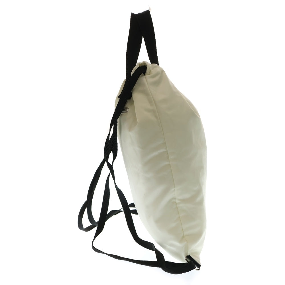 Sacai(サカイ) 22SS Reversible Knappsack リバーシブルナップサック バンダナ総柄トートバッグ 巾着 レッド/ホワイト