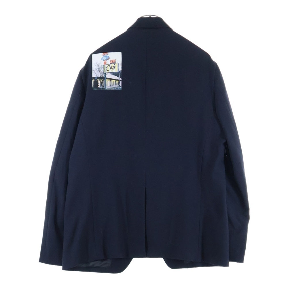 UNDERCOVER(アンダーカバー) 24AW ×Twin Peaks Patch Jacket ツインピークス パッチジャケット プリントパッチテーラードジャケット UC2D4101-1 ブラック