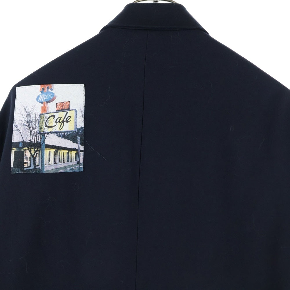 UNDERCOVER(アンダーカバー) 24AW ×Twin Peaks Patch Jacket ツインピークス パッチジャケット プリントパッチテーラードジャケット UC2D4101-1 ブラック