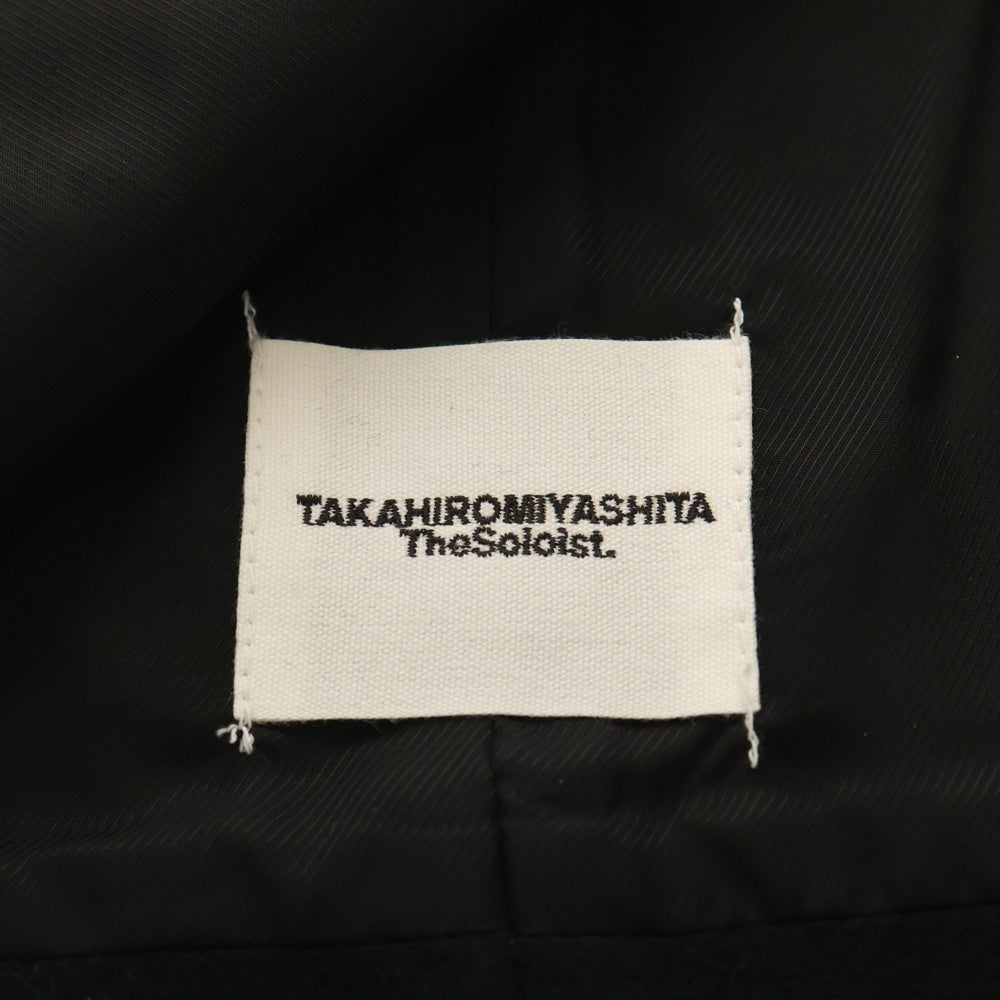 TAKAHIROMIYASHITA The SoloIst.(タカヒロミヤシタザソロイスト) 21AW Safety Pin Neck Warmer セーフティピンネックウォーマー ブラック