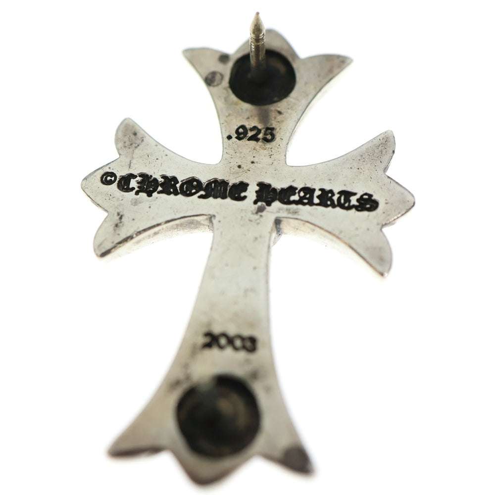 CHROME HEARTS(クロムハーツ) Small CH Cross STICK Pin スモール CHクロス ピンズ ピンバッジ ブローチ シルバー