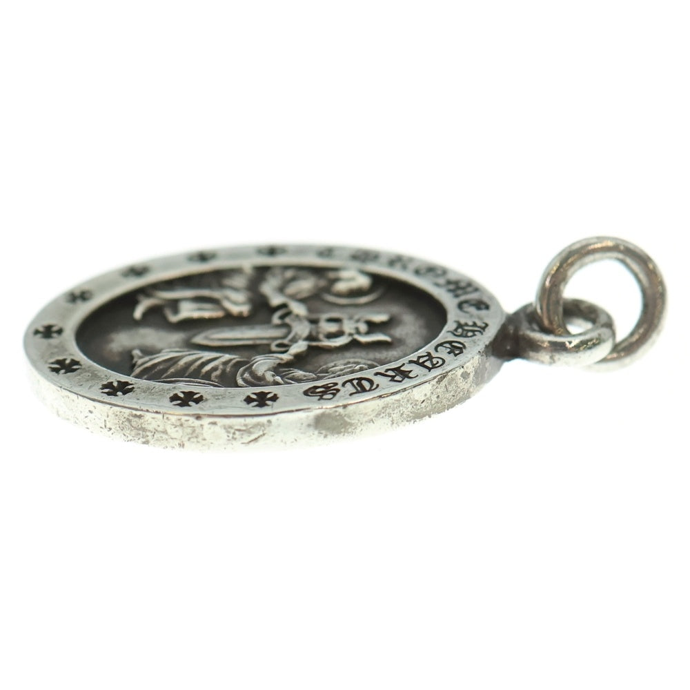 CHROME HEARTS(クロムハーツ) ANGEL MEDAL OVAL オーバルエンジェルメダル ペンダントトップ シルバー BCA207
