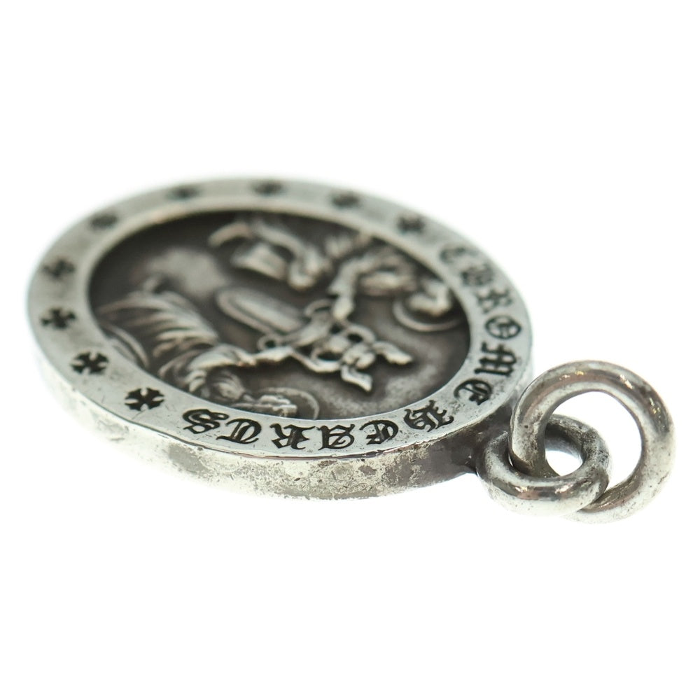 CHROME HEARTS(クロムハーツ) ANGEL MEDAL OVAL オーバルエンジェルメダル ペンダントトップ シルバー BCA207