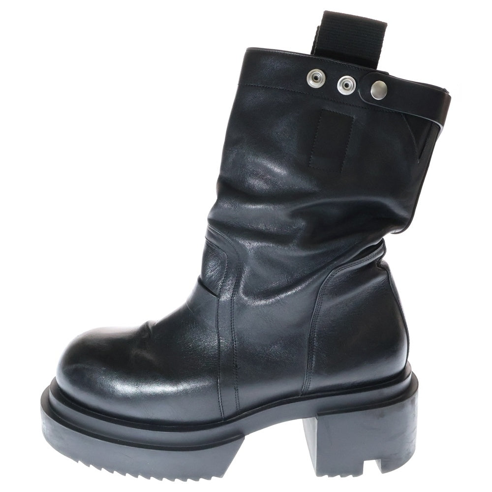 Rick Owens(リックオウエンス) 24AW PULL ON BOGUN BOOTS ロングブーツ ブラック