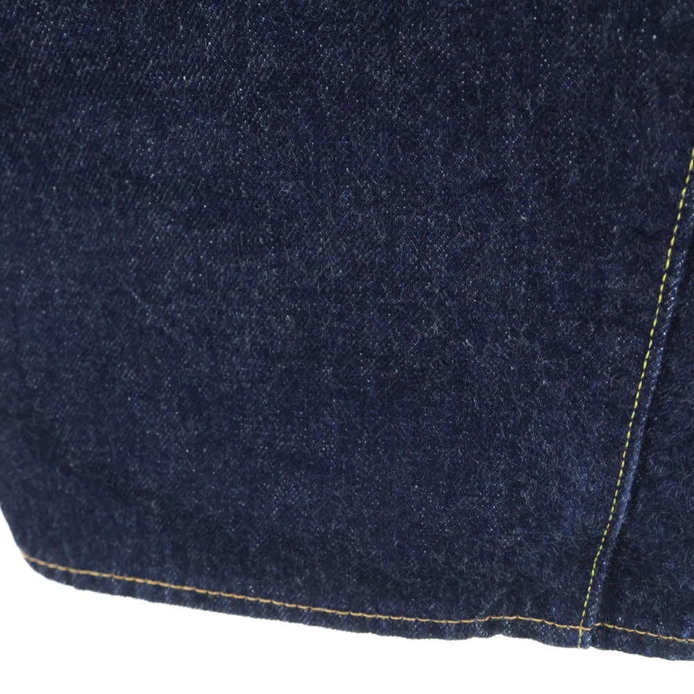 BONCOURA(ボンクラ) XX MODEL ボタンフライ ストレート セルビッジ デニムパンツ ジーンズ インディゴ