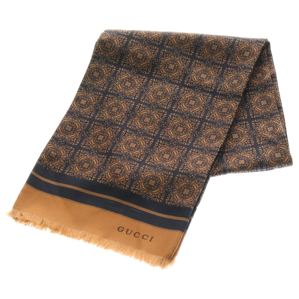 GUCCI(グッチ) 総柄 スカーフ マルチカラー