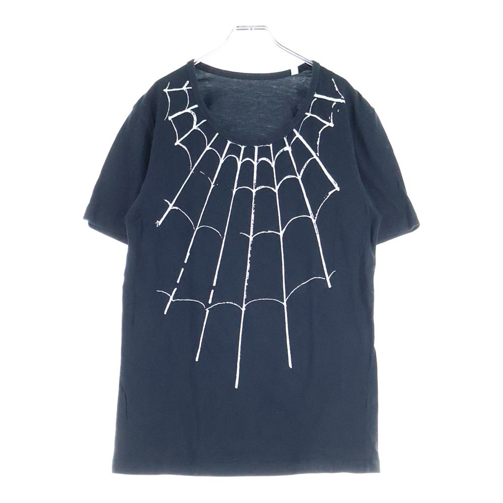 Martin Margiela(マルタンマルジェラ) SPIDER WEB TEE スパイダー ウェブ プリント 半袖Tシャツ カットソー ブラック
