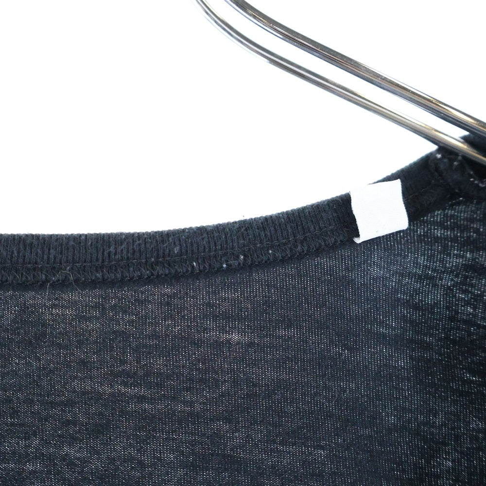 Martin Margiela(マルタンマルジェラ) SPIDER WEB TEE スパイダー ウェブ プリント 半袖Tシャツ カットソー ブラック