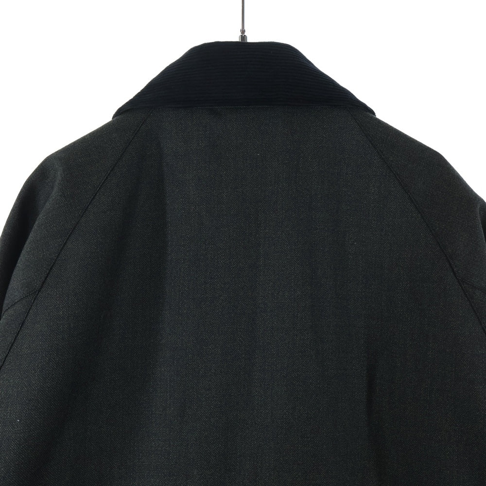 Barbour(バブアー) 25AW TRANSPORT DORMEIUL ウールジャケット ブルゾン コート グレー 252MCAS198