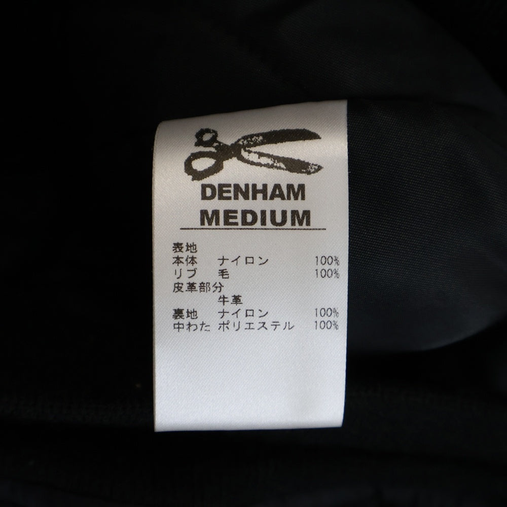 DENHAM(デンハム) ×Mountain Research ワッペンデザイン ブルゾン ジャケット アウター 01-22-09-20-004 ブラック