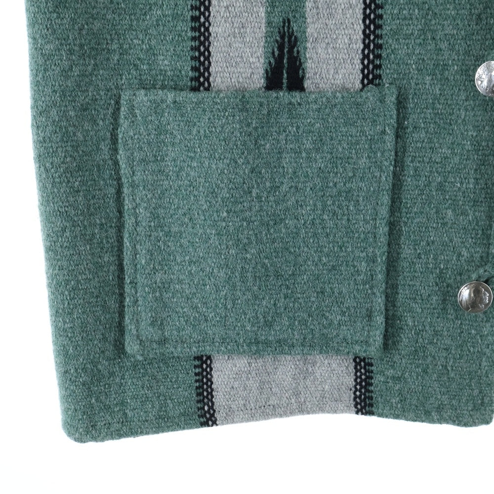 CENTINELA TRADITIONAL ARTS(センチネラトラディショナルアーツ) chimayo vest 23-011-610-0223-3-0 チマヨベスト ウールジャケット カーキ