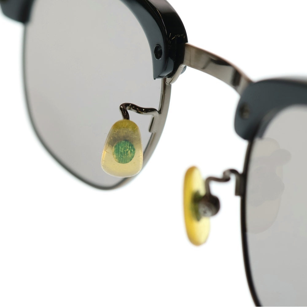 NUMBER (N)INE(ナンバーナイン) 09SS The Lonesome Heroes 本人期 ウェリントンサングラス 眼鏡 アイウェア ブラック