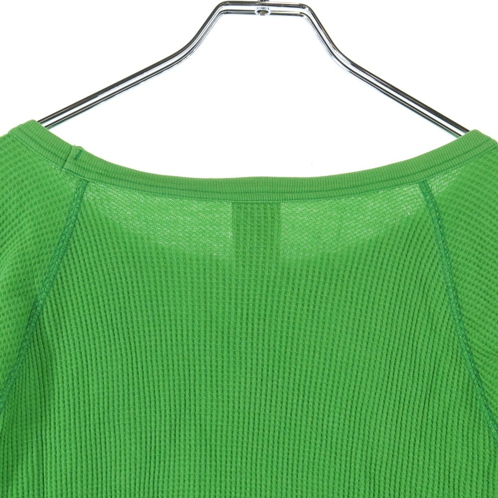 NUMBER (N)INE(ナンバーナイン) 本人期 サーマル L/S T-shirt クルーネックサーマル長袖Tシャツ グリーン