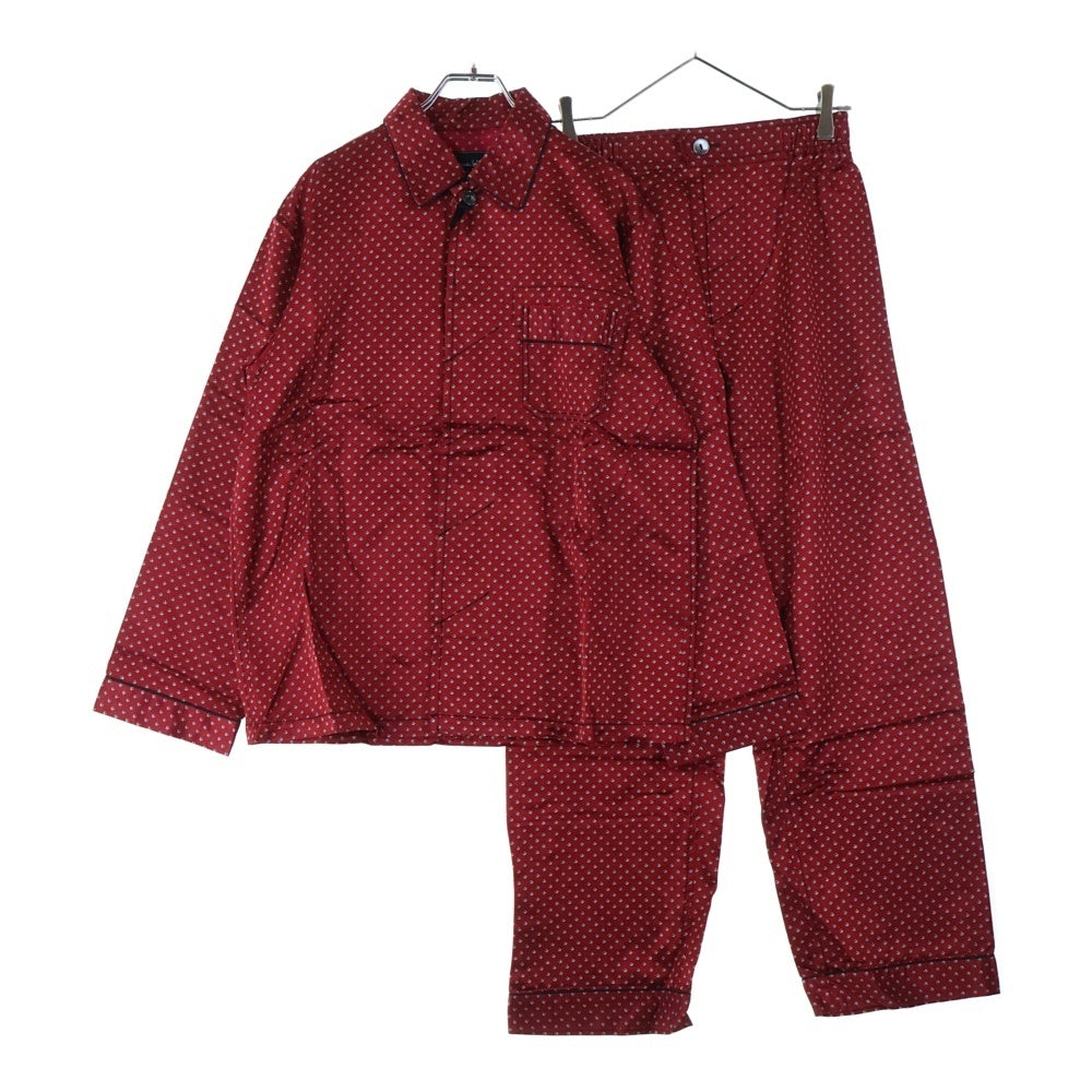 NUMBER (N)INE(ナンバーナイン) 08AW ポートランド期 パジャマセットアップ F08-NS012 レッド