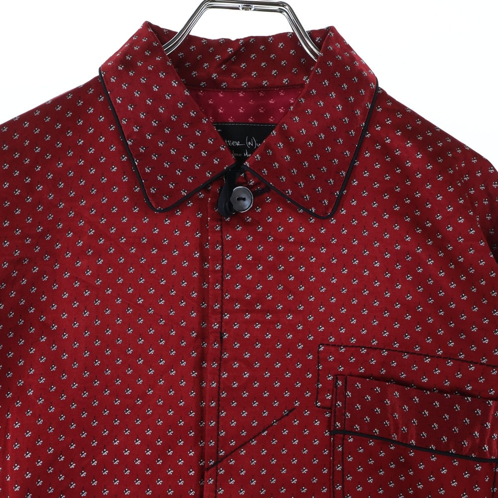 NUMBER (N)INE(ナンバーナイン) 08AW ポートランド期 パジャマセットアップ F08-NS012 レッド