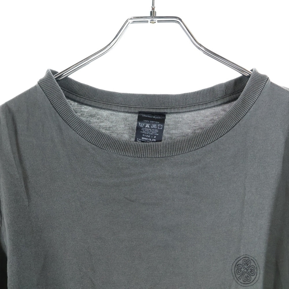 NUMBER (N)INE(ナンバーナイン) 00SS Circle A T-Shirt サークルATシャツ ロゴプリント半袖Tシャツ グレー