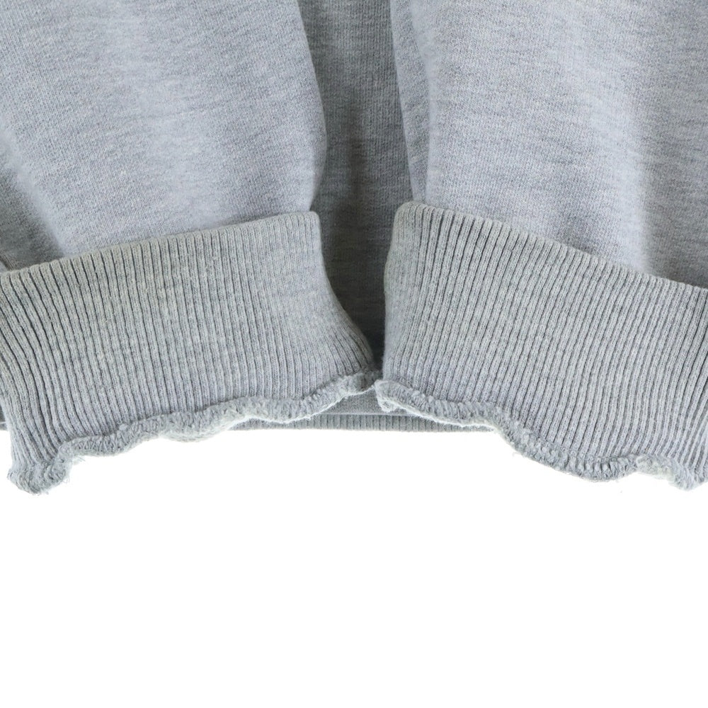 DRIES VAN NOTEN(ドリスヴァンノッテン) クルーネック長袖スウェットシャツ グレー