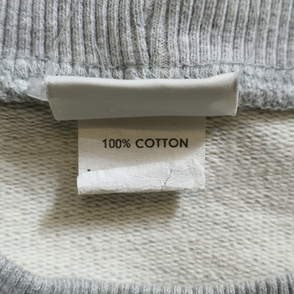 DRIES VAN NOTEN(ドリスヴァンノッテン) クルーネック長袖スウェットシャツ グレー