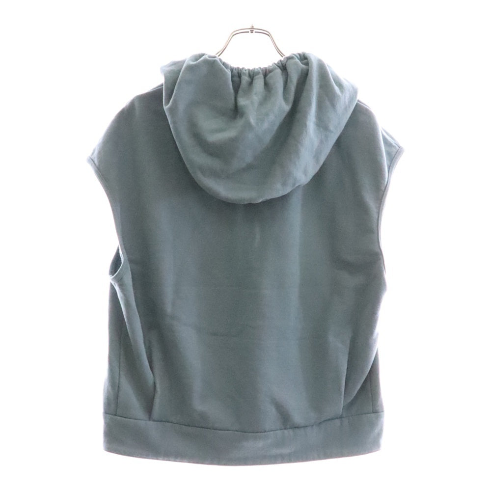 URU TOKYO(ウル トーキョー) ×Digawel ディガウェル ジップアップフーディベスト ブルー