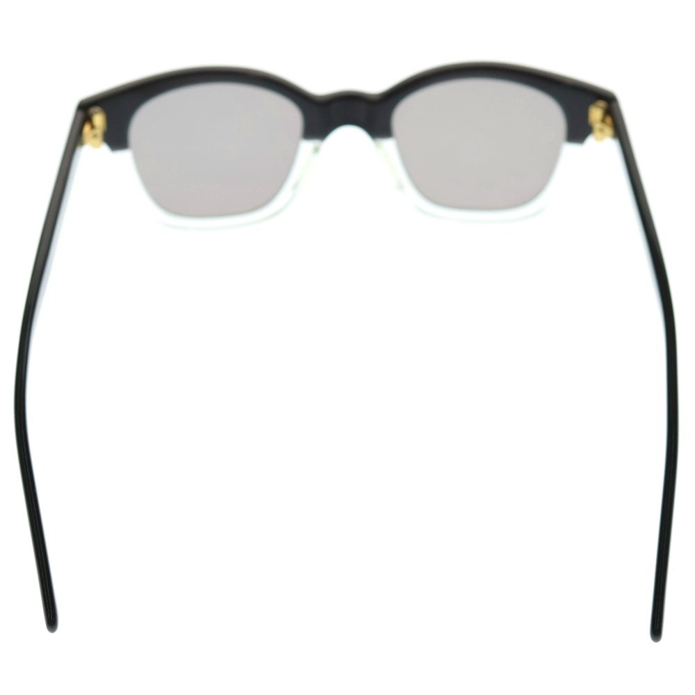 NUMBER (N)INE(ナンバーナイン) 09AW A Closed Feeling 本人期 ツートーンサングラス 眼鏡 アイウェア ブラック/クリア