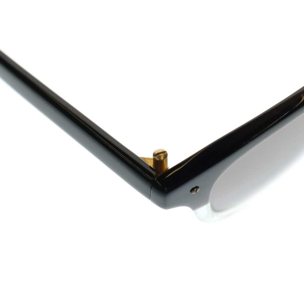 NUMBER (N)INE(ナンバーナイン) 09AW A Closed Feeling 本人期 ツートーンサングラス 眼鏡 アイウェア ブラック/クリア