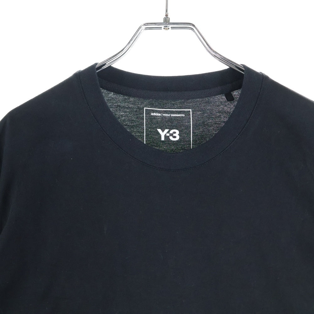 Y-3(ワイスリー) U GFX SS TEE バックプリント 半袖Tシャツ カットソー ブラック JN4879 16C001