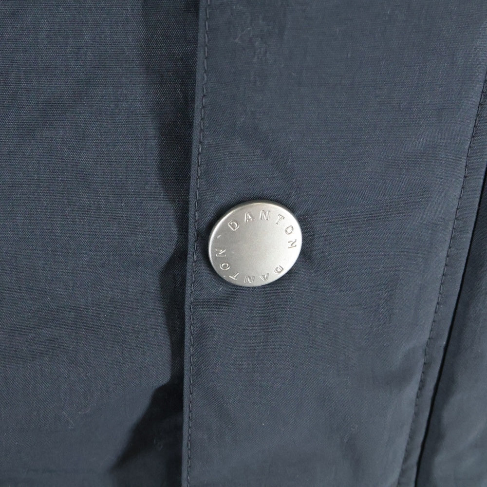 DANTON(ダントン) COVERALL JACKET ナイロンタフタ カバーオールジャケット ブラック DT-A0524