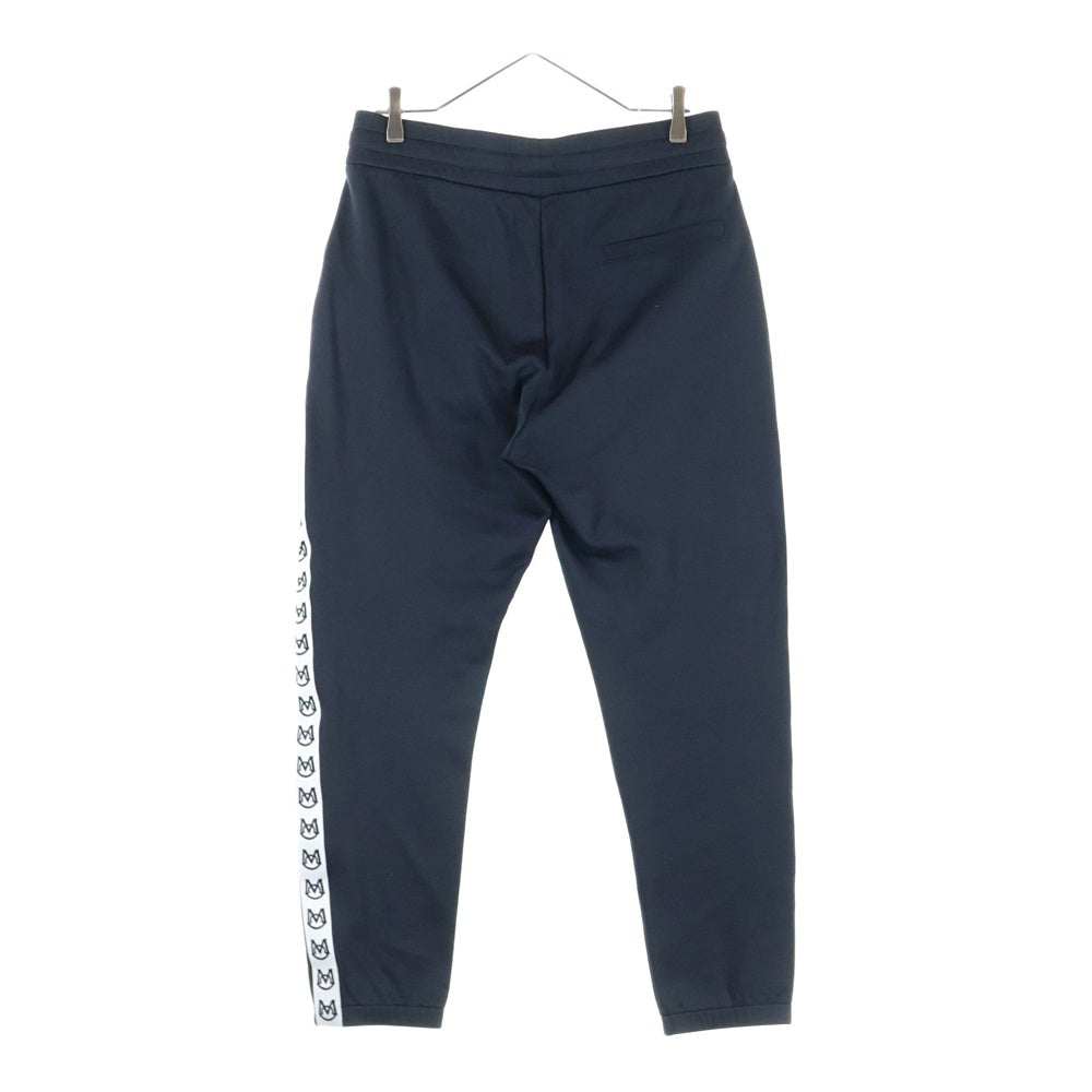 MONCLER(モンクレール) 21AW PANTALONE サイドロゴ刺繍 スウェット パンツ ブラック G10918H73400