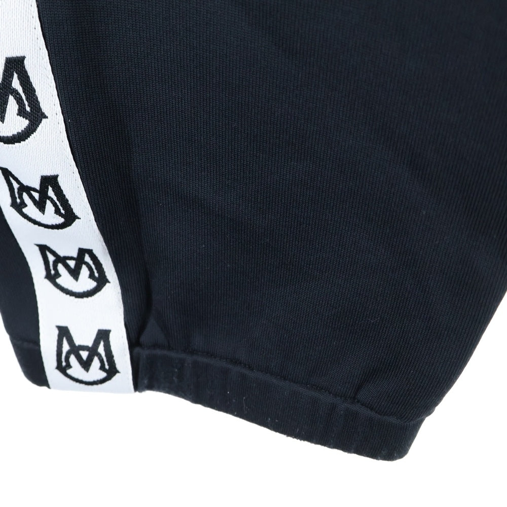 MONCLER(モンクレール) 21AW PANTALONE サイドロゴ刺繍 スウェット パンツ ブラック G10918H73400