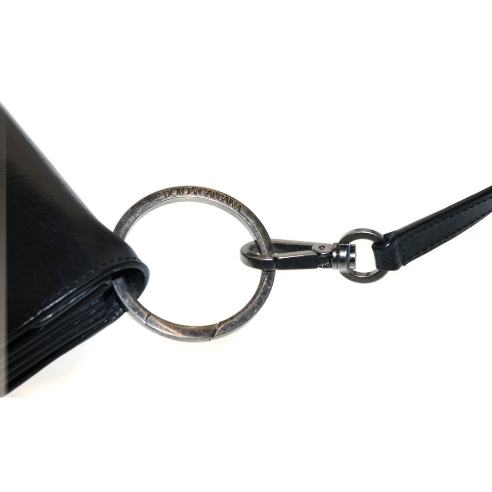 DOLCE & GABBANA(ドルチェアンドガッバーナ) レザー ワンショルダー バッグ ブラック