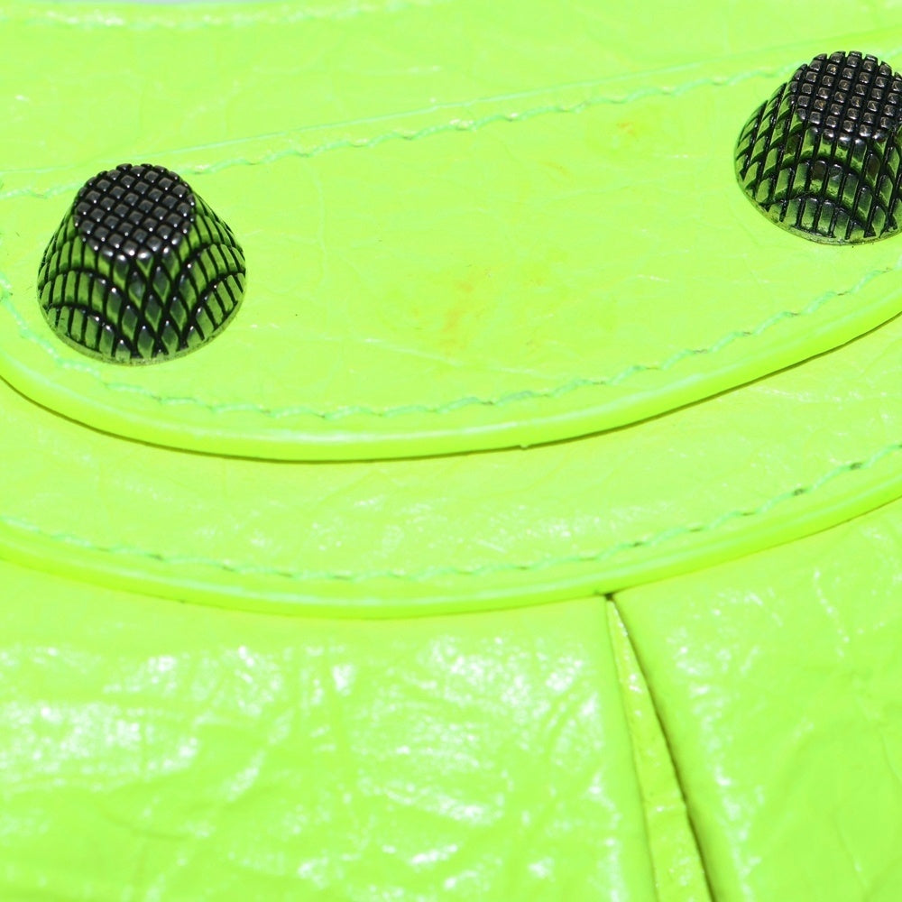 BALENCIAGA(バレンシアガ) Le Cagole ルカゴール ショルダーバッグ パテントレザー 671309 イエロー レディース