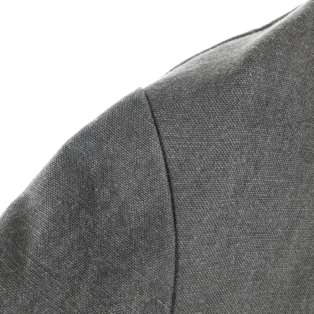 KAPTAIN SUNSHINE(キャプテンサンシャイン) Cotton Hemp Work Coat レザーカラー コットン ヘンプ ワークコート グレー KS25FCO06