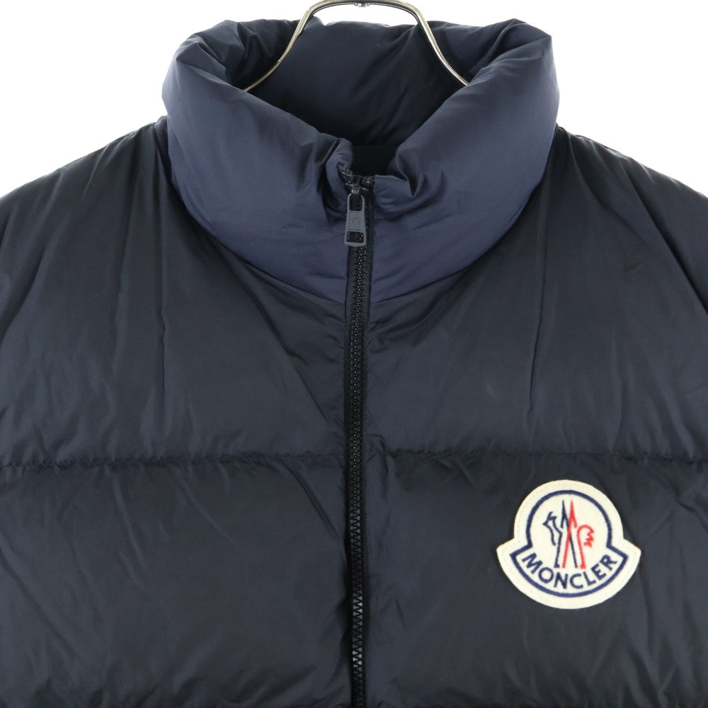 MONCLER(モンクレール) 23AW ALMAZ フロントロゴワッペン ジップアップ ダウンベスト ジャケット I20911A00077