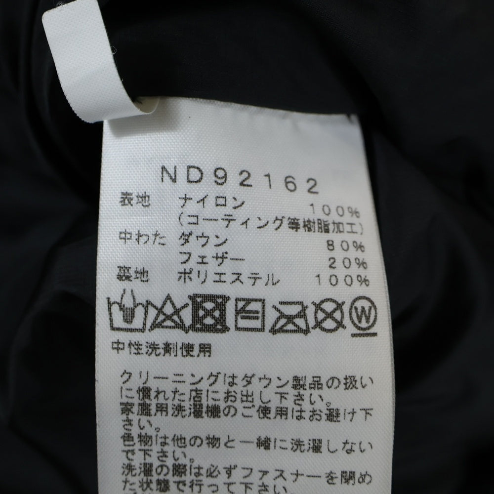 THE NORTH FACE(ザノースフェイス) WS Nuptse Hoodie ウィンドストップヌプシ フーディ ジャケット ブラック ND92162