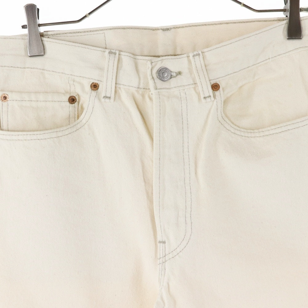Levi's(リーバイス) 90S 501 ボタン裏520 ボタンフライ デニムパンツ ホワイト 501-0652