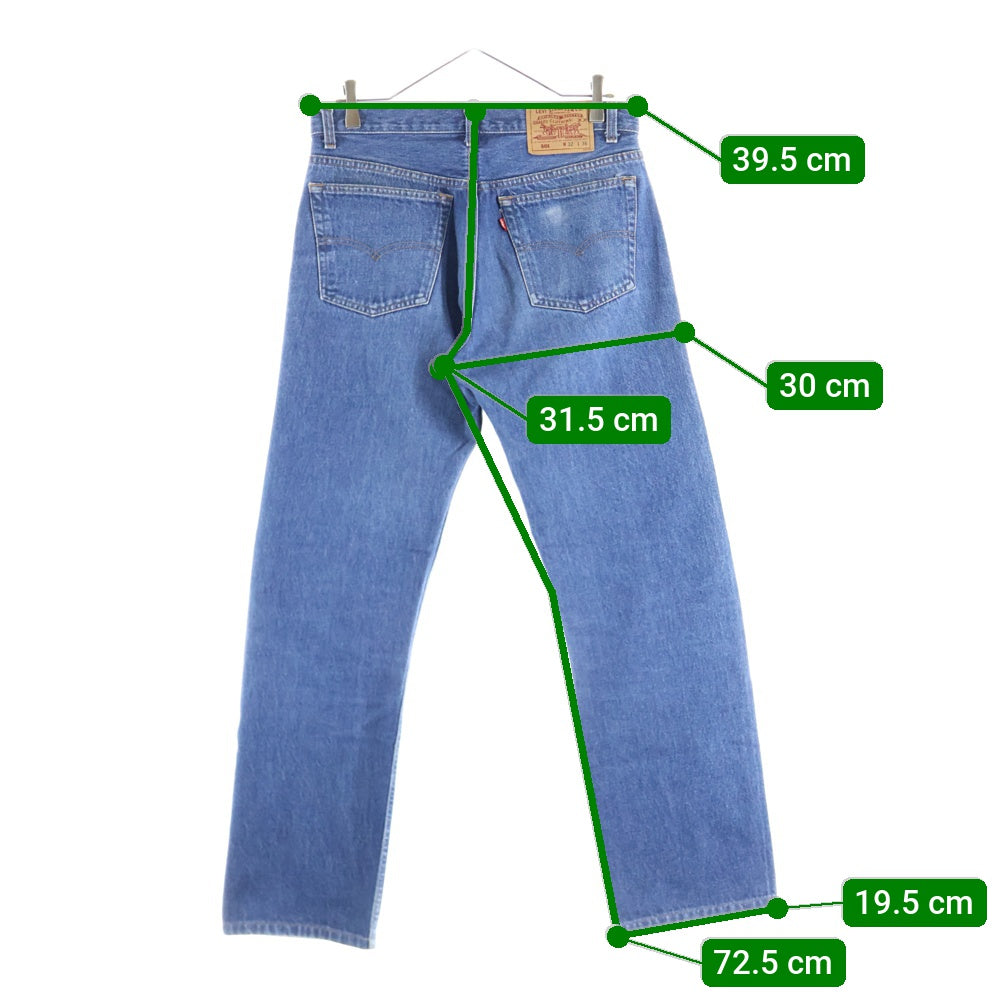 Levi's(リーバイス) 90S 501 ボタン裏555 バレンシア工場製 ボタンフライ デニムパンツ インディゴ 501-5900
