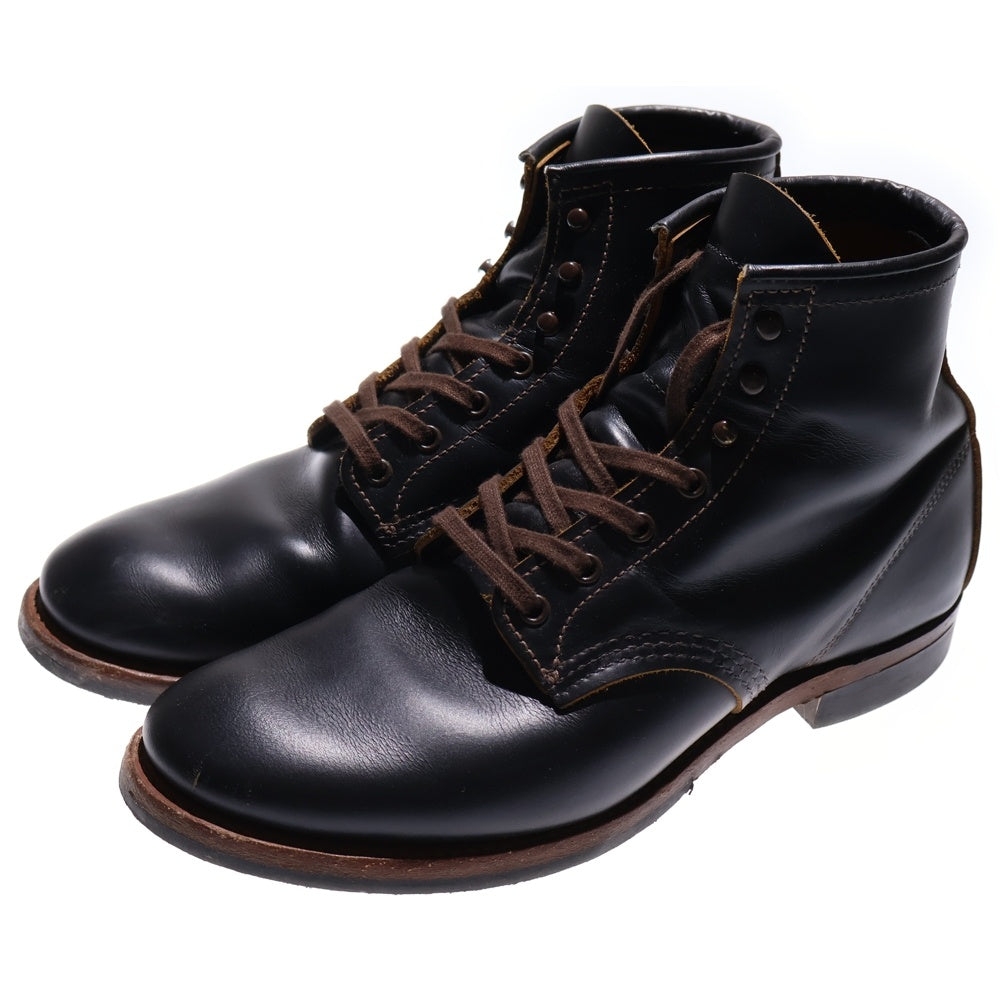 RED WING(レッド ウイング) Beckman Flatbox ベックマンフラットボックス レースアップ レザーブーツ ブラック 9060