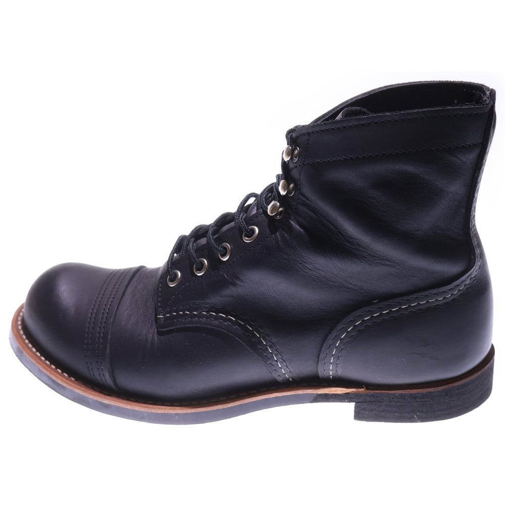 RED WING(レッド ウイング) IRON RANGER アイアンレンジャー レースアップブーツ ブラック 8084