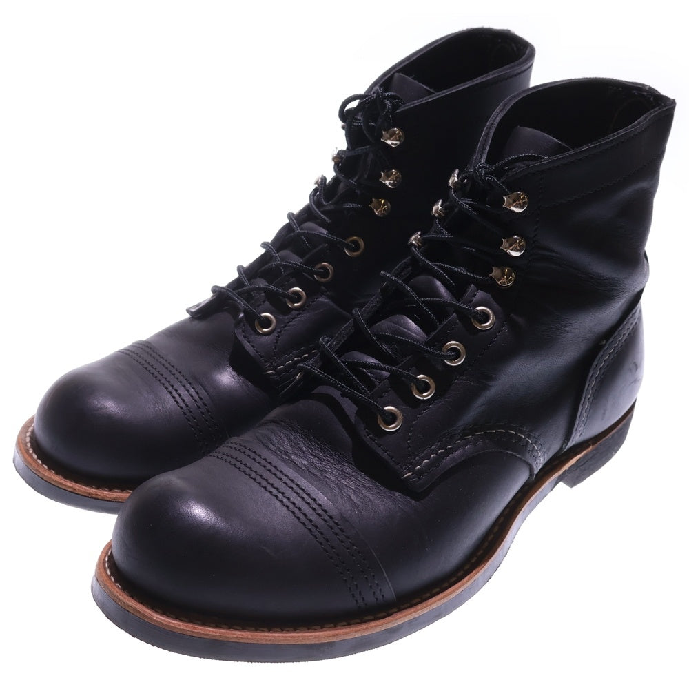 RED WING(レッド ウイング) IRON RANGER アイアンレンジャー レースアップブーツ ブラック 8084