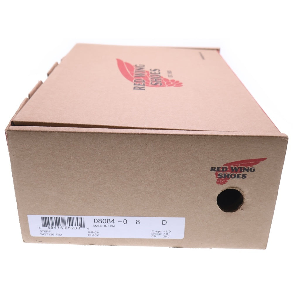 RED WING(レッド ウイング) IRON RANGER アイアンレンジャー レースアップブーツ ブラック 8084