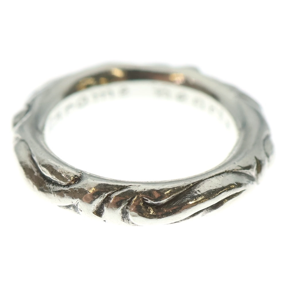 CHROME HEARTS(クロムハーツ) SCRL BAND スクロールバンド リング シルバー BCA351