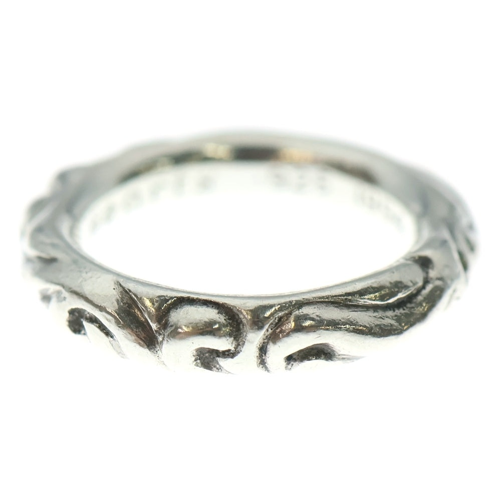 CHROME HEARTS(クロムハーツ) SCRL BAND スクロールバンド リング シルバー BCA351