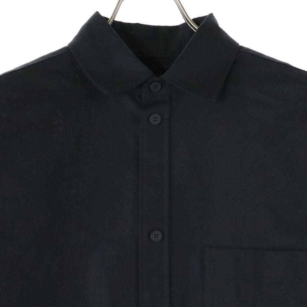 BALENCIAGA(バレンシアガ) Outerwear Shirt オーバーサイズ長袖シャツ ブラック 794462 TQM30